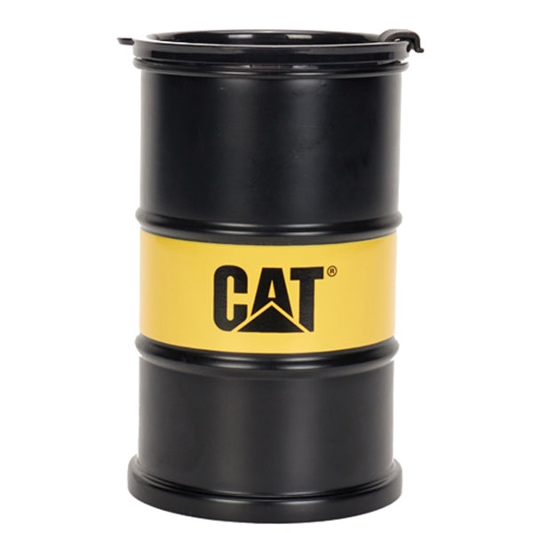 Taza para beber con forma de tambor de aceite