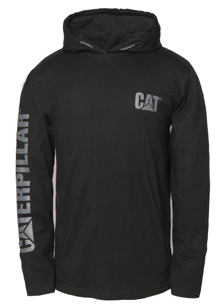 Camiseta de manga larga con capucha y estampado UPF