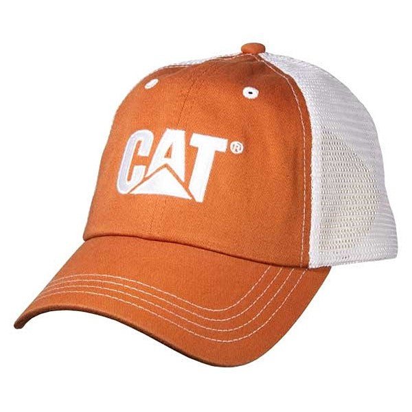 Sarga naranja con gorra de malla