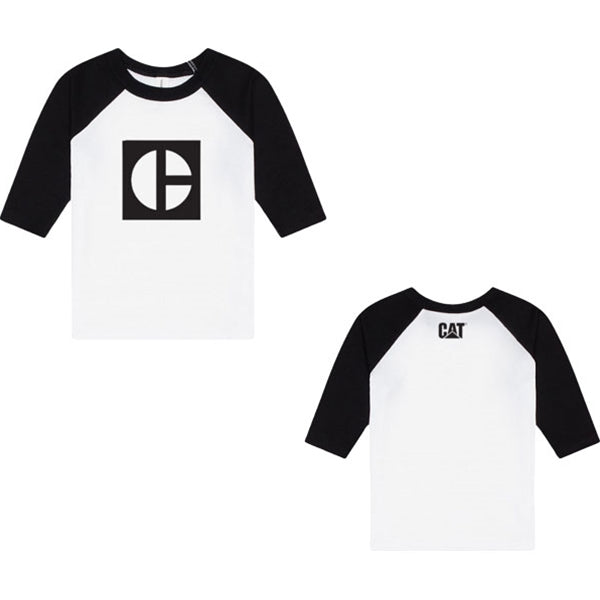 Camiseta de béisbol para niños pequeños Block C