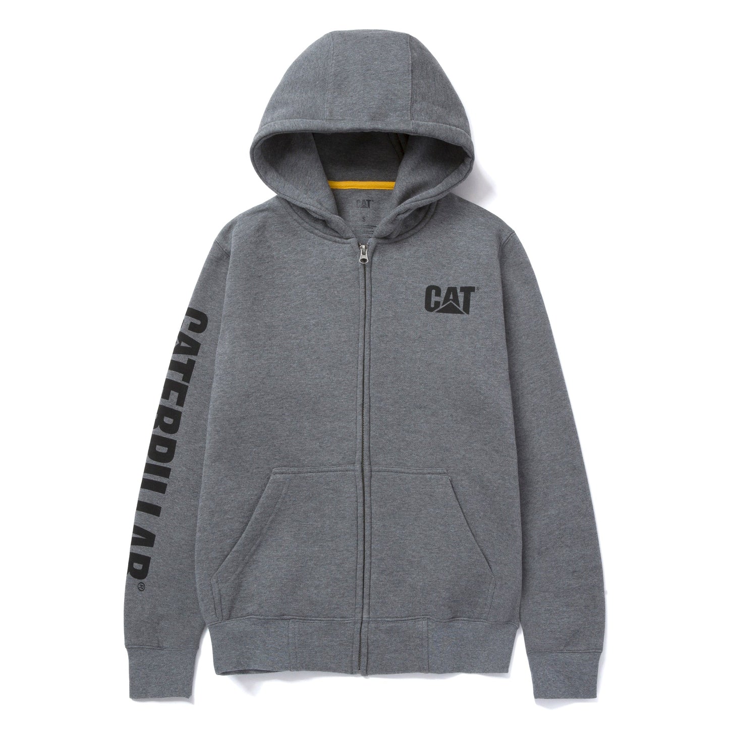 Sudadera con capucha y cremallera completa con el logo de la marca registrada para mujer