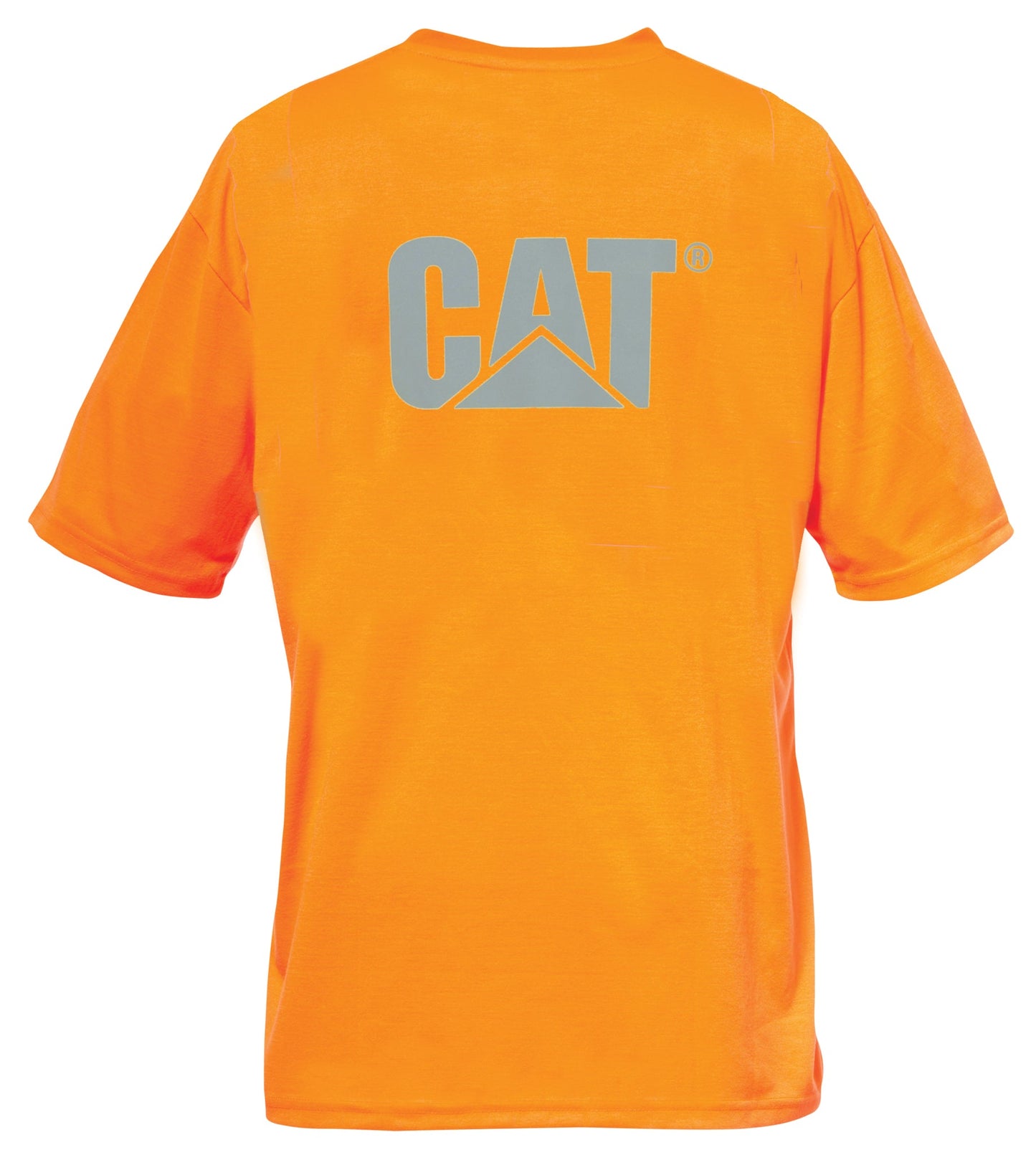 Camiseta de bolsillo con marca registrada naranja de alta visibilidad