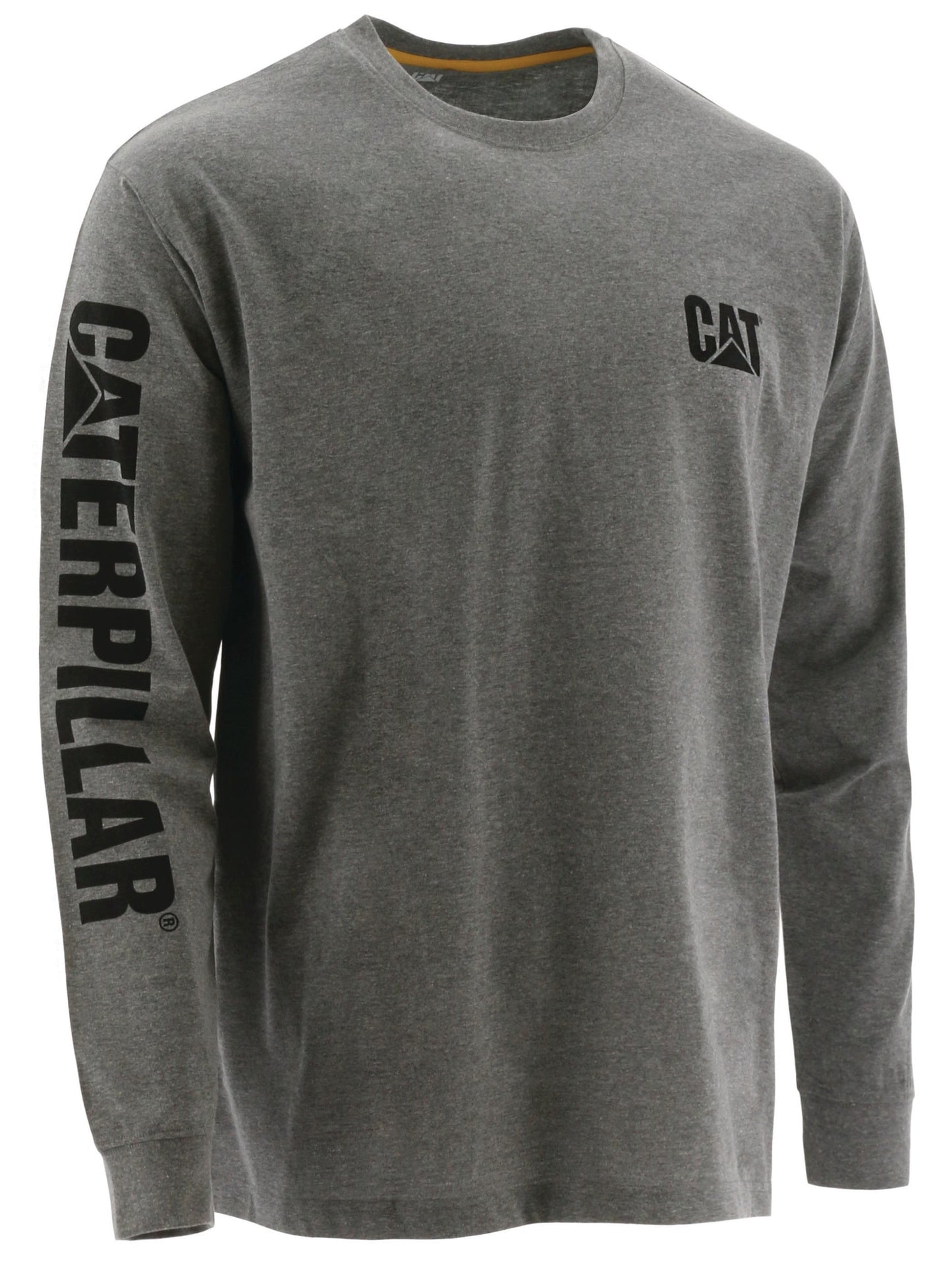 Camiseta de manga larga con estampado de marca registrada