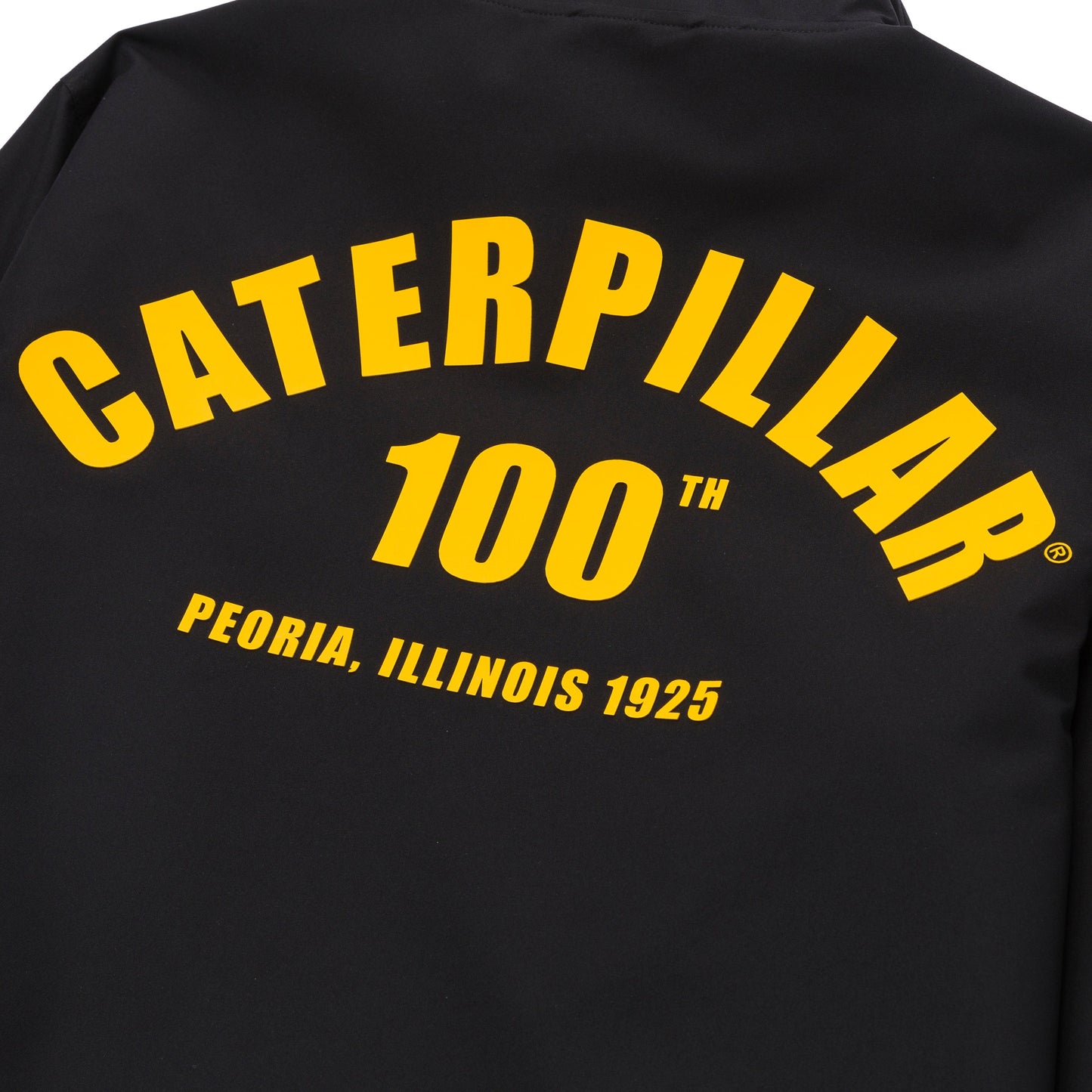 Chaqueta de entrenador Centennial con cremallera frontal