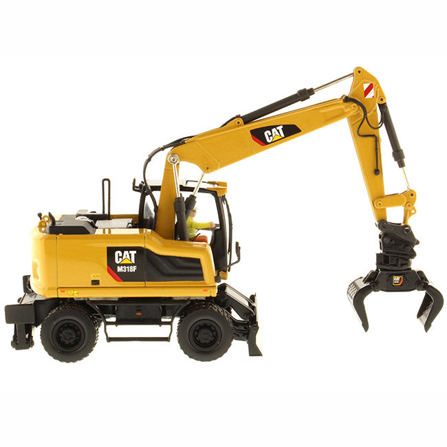 Excavadora de ruedas 318F a escala 1:50