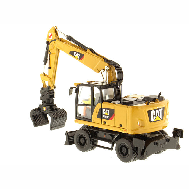 Excavadora de ruedas 318F a escala 1:50