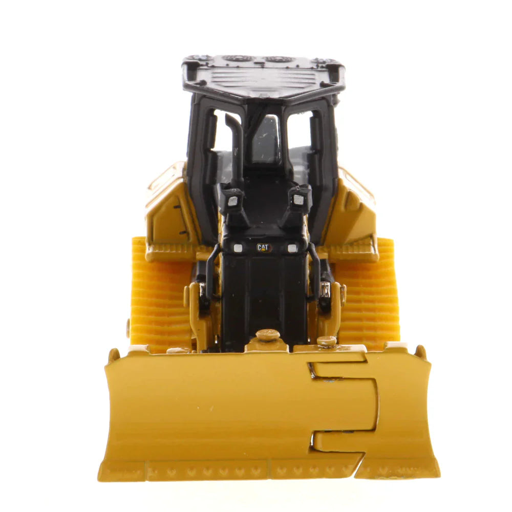 Bulldozer D5 a escala 1:87 con tren de rodaje de nivelación fina y hoja plegable