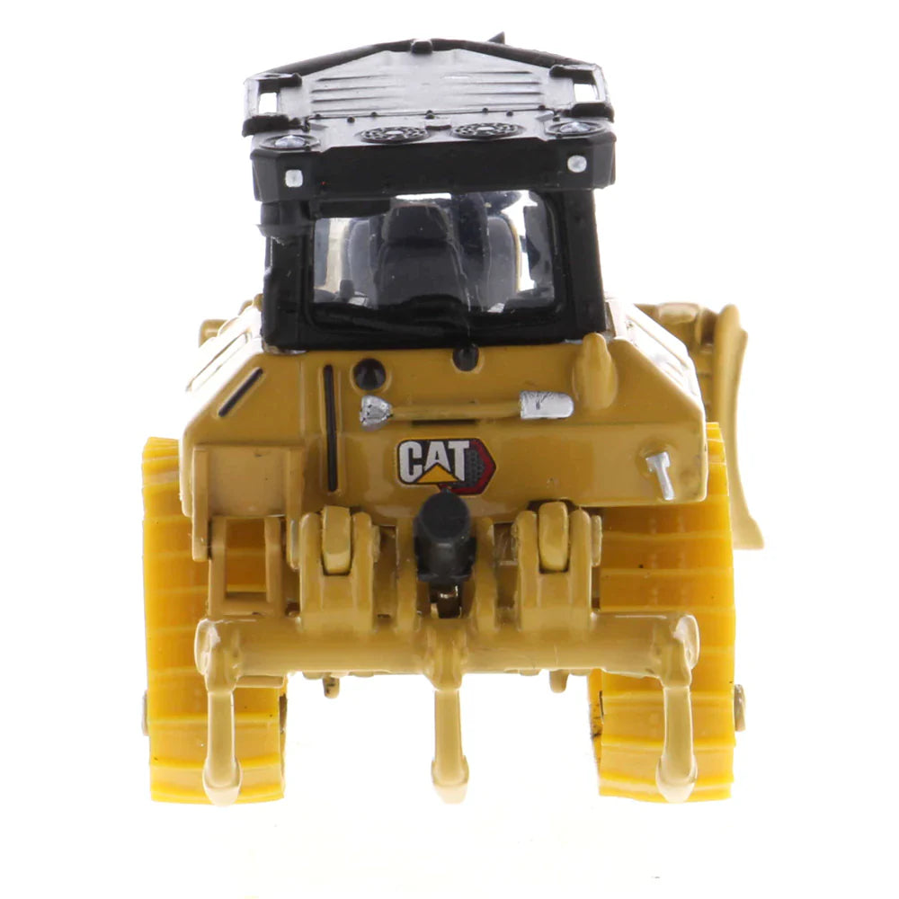 Bulldozer D5 a escala 1:87 con tren de rodaje de nivelación fina y hoja plegable