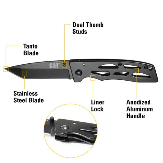 Cuchillo plegable Tanto de 6-1/2 pulgadas