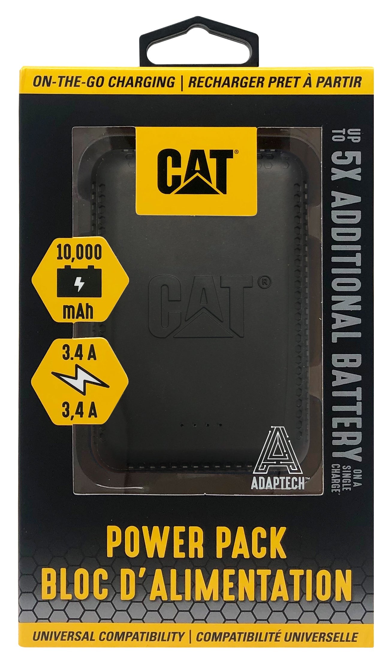 Paquete de energía dual USB 3.4 AMP