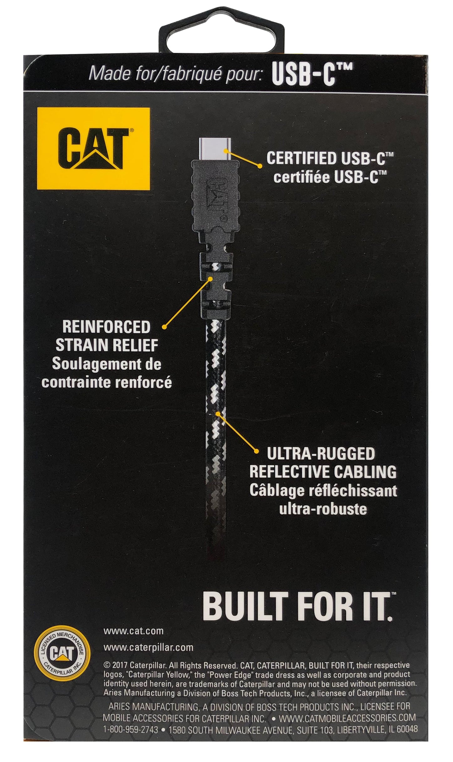 Cable USB C a USB certificado de 6'