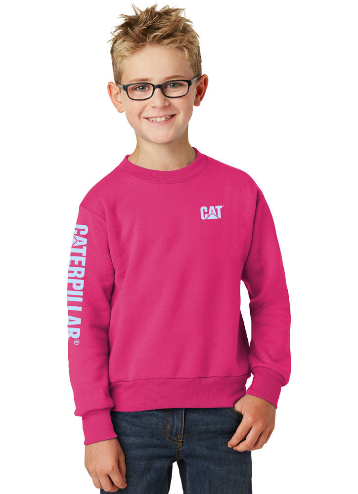 Sudadera de cuello redondo para jóvenes