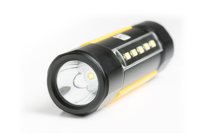 Luz táctica LED de aluminio de doble haz