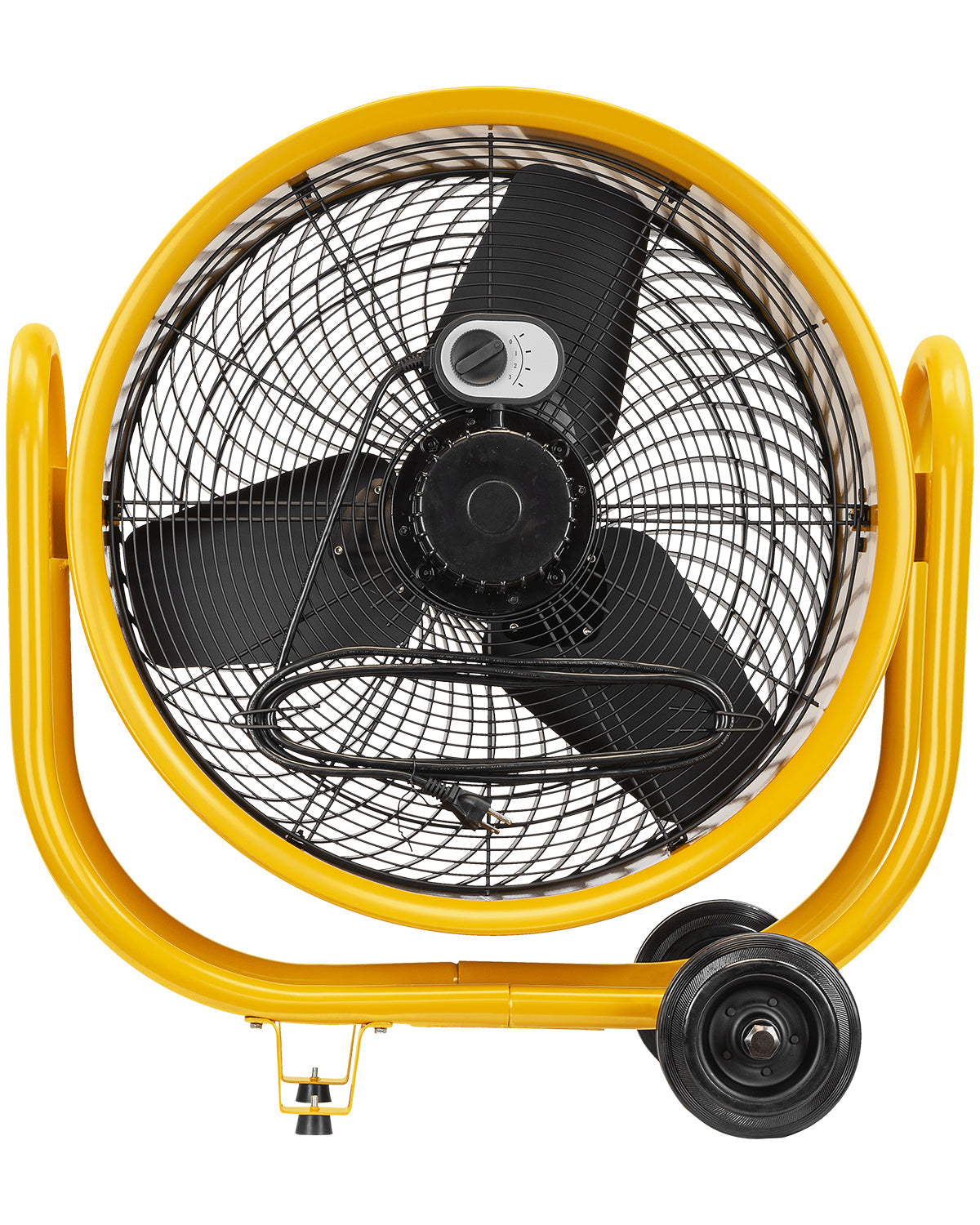Ventilador de tambor industrial de alta velocidad de 24"