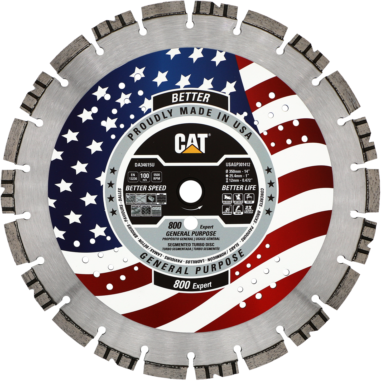 Cat® 800 Expert Fabricado en EE. UU. Uso general