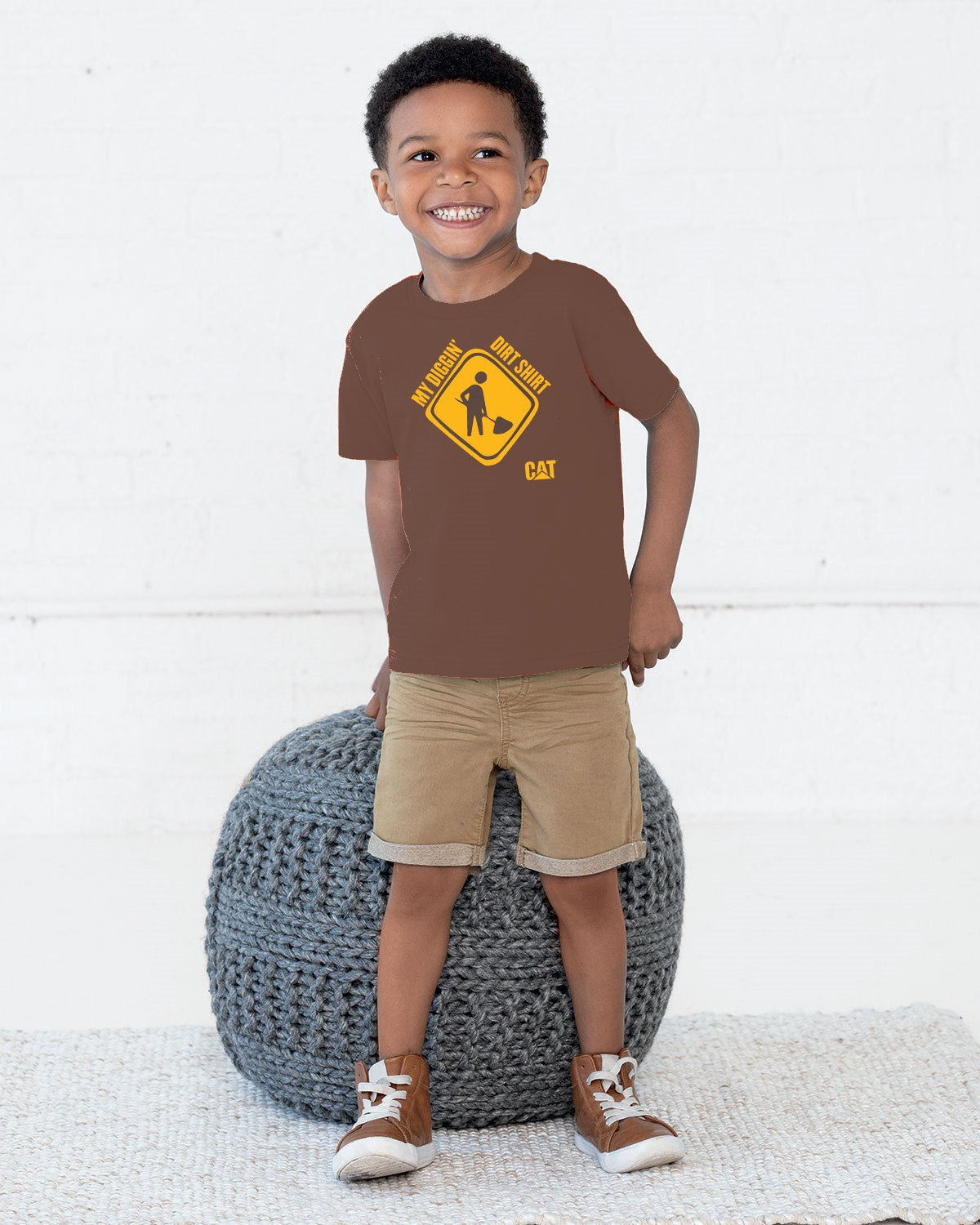 Camiseta Diggin' Dirt para niños pequeños