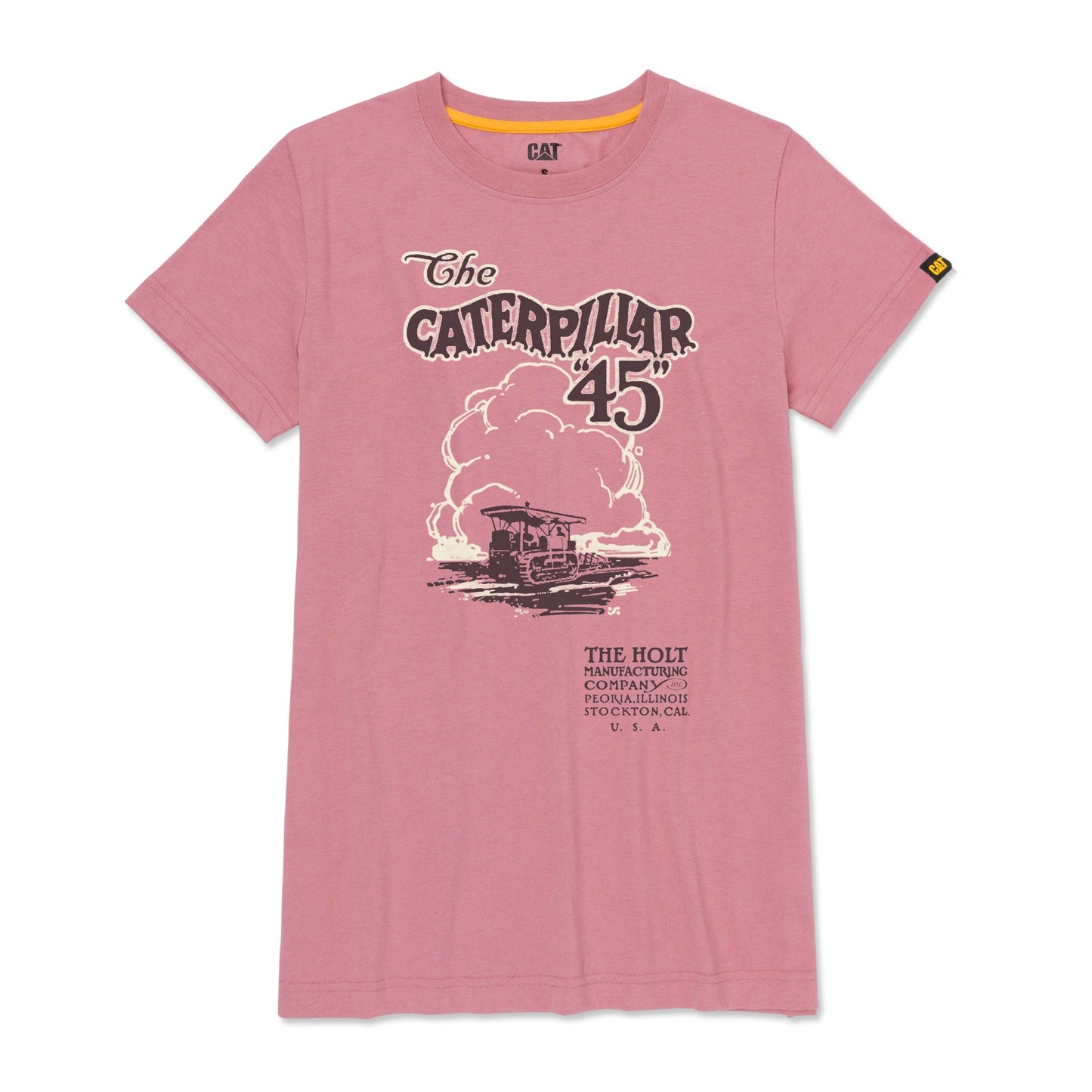 Camiseta gráfica CAT 45 para mujer