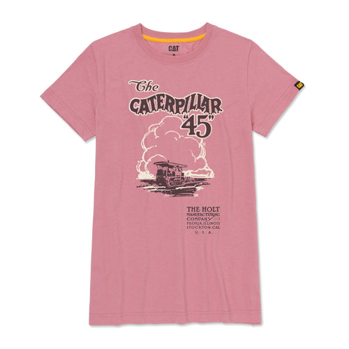 Camiseta gráfica CAT 45 para mujer