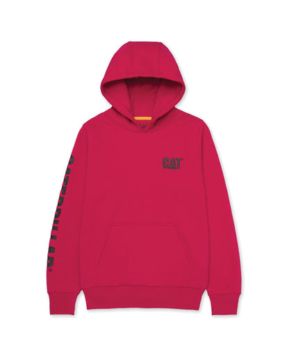 Sudadera con capucha y bandera de marca registrada para mujer