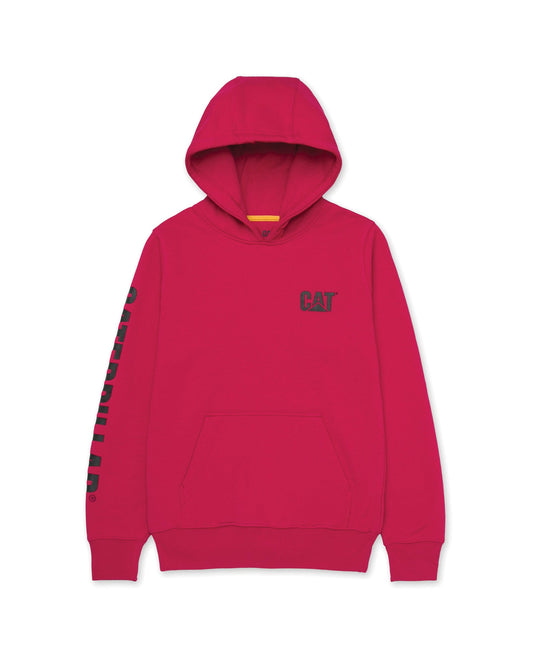 Sudadera con capucha y bandera de marca registrada para mujer