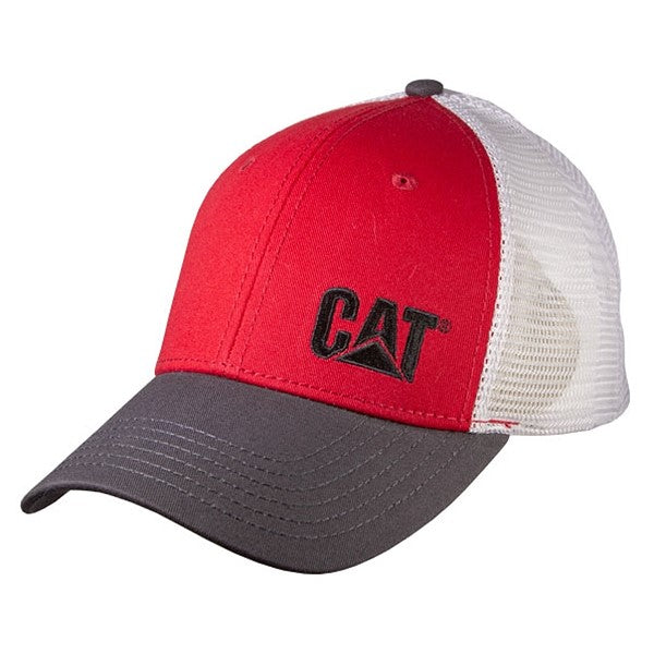 Gorra con logo grande del lado rojo