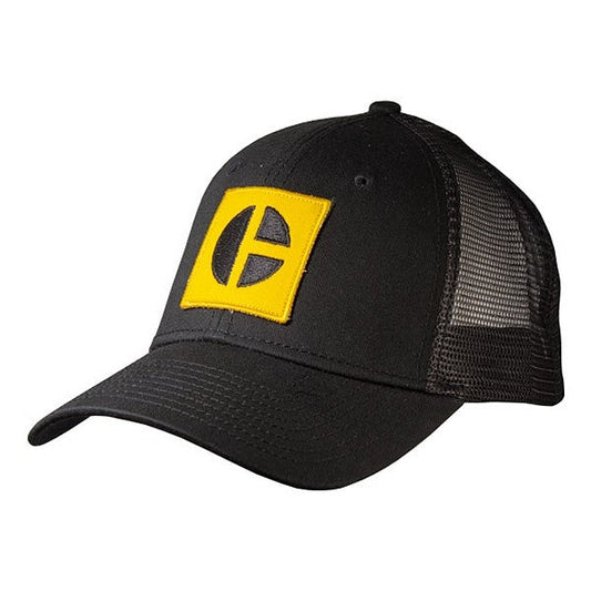 Gorra amarilla Block C con malla negra