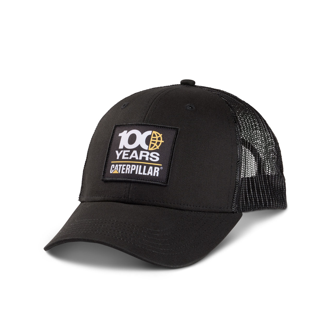Gorra negra de malla de 100 años