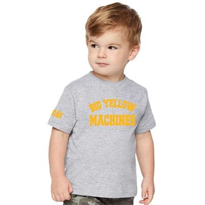 Camiseta amarilla grande para niños pequeños
