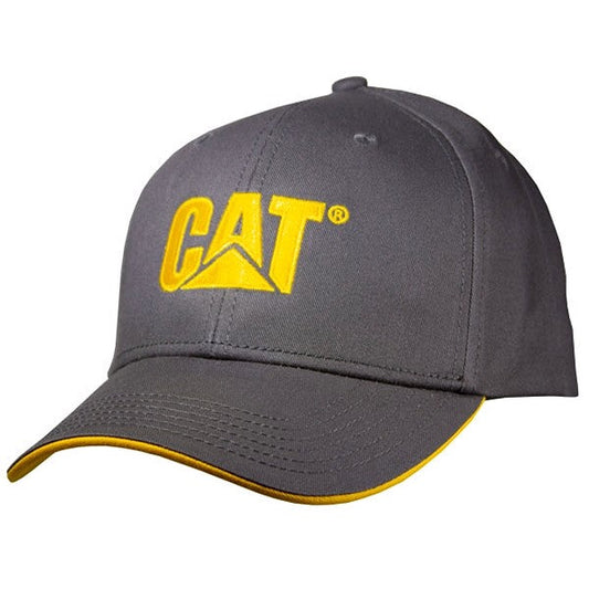 Gorra con borde amarillo