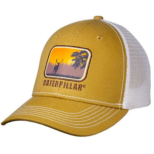 Gorra de bronce de ciervo escénico