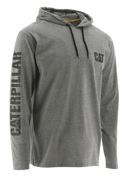 Camiseta de manga larga con capucha y estampado UPF