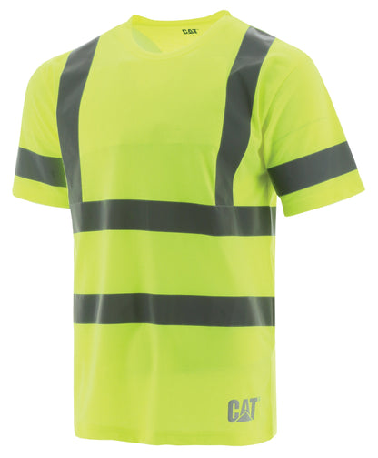 Camiseta de alta visibilidad clase III de manga corta