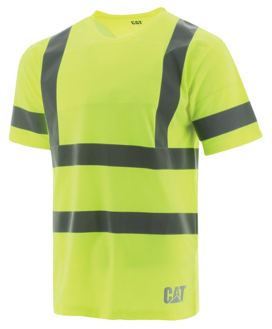 Camiseta de alta visibilidad clase III de manga corta