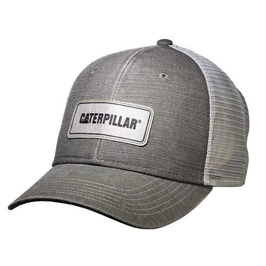 Gorra elaborada con malla gris