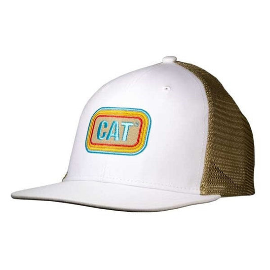 Logotipo de Retro Cat® con malla marrón