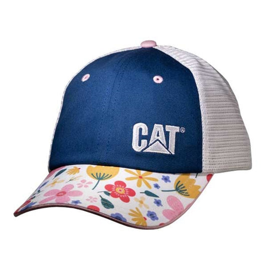 Gorra Blossom con malla blanca