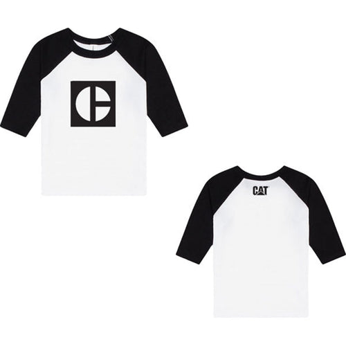 Camiseta de béisbol para niños pequeños Block C