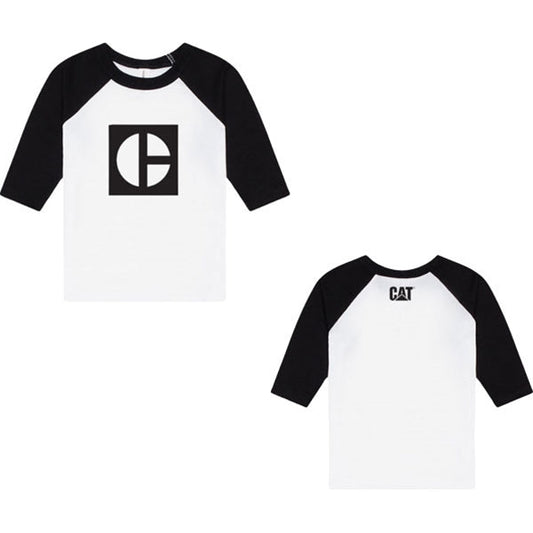 Camiseta de béisbol para niños pequeños Block C