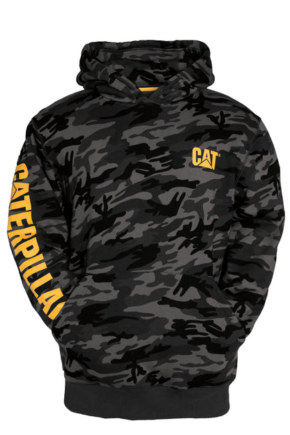 Sudadera con capucha y pancarta de marca registrada