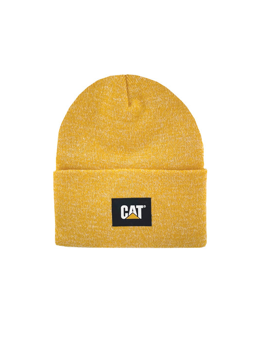 Gorro con puños de etiqueta