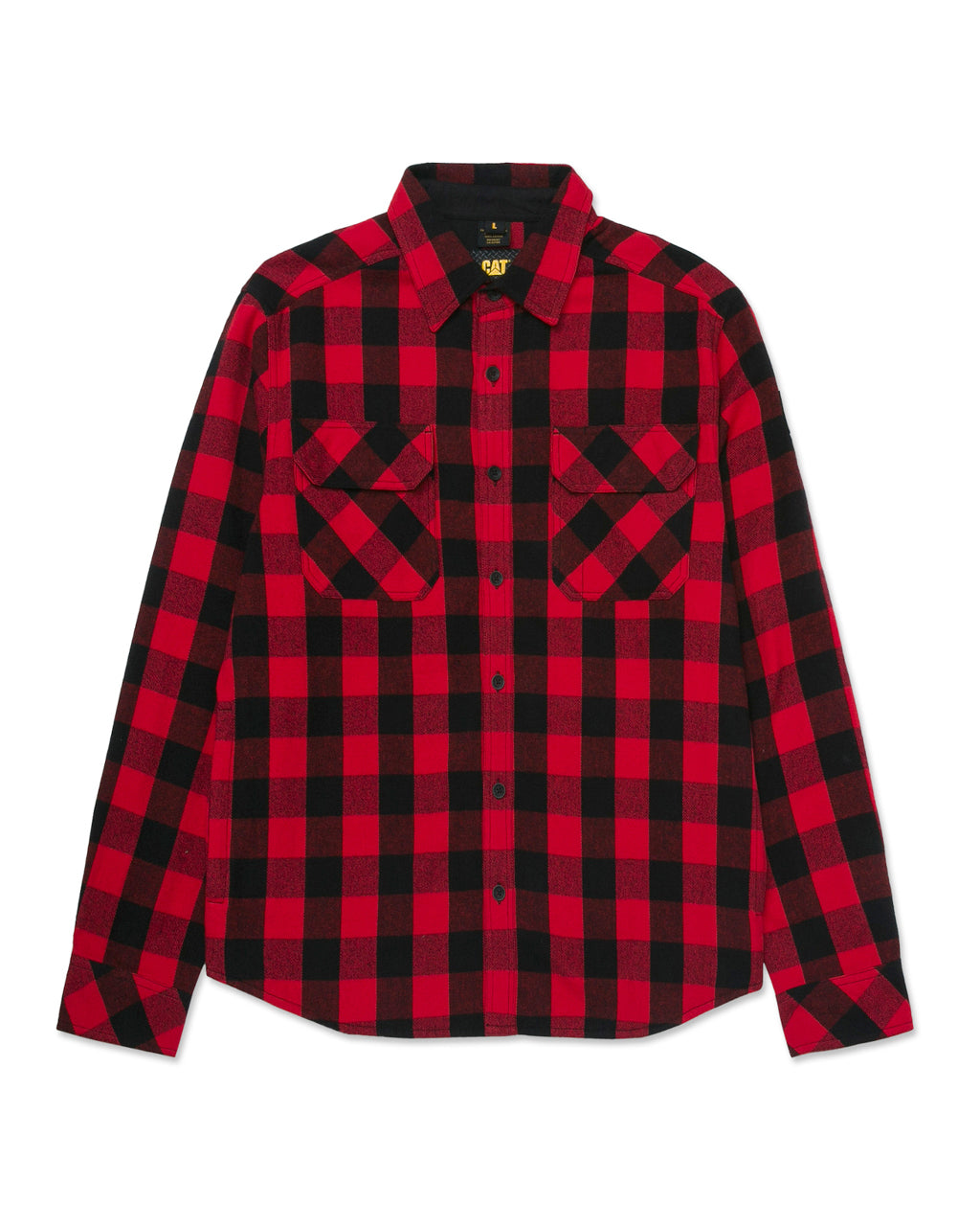 Camisa de peso pesado con cuadros de búfalo