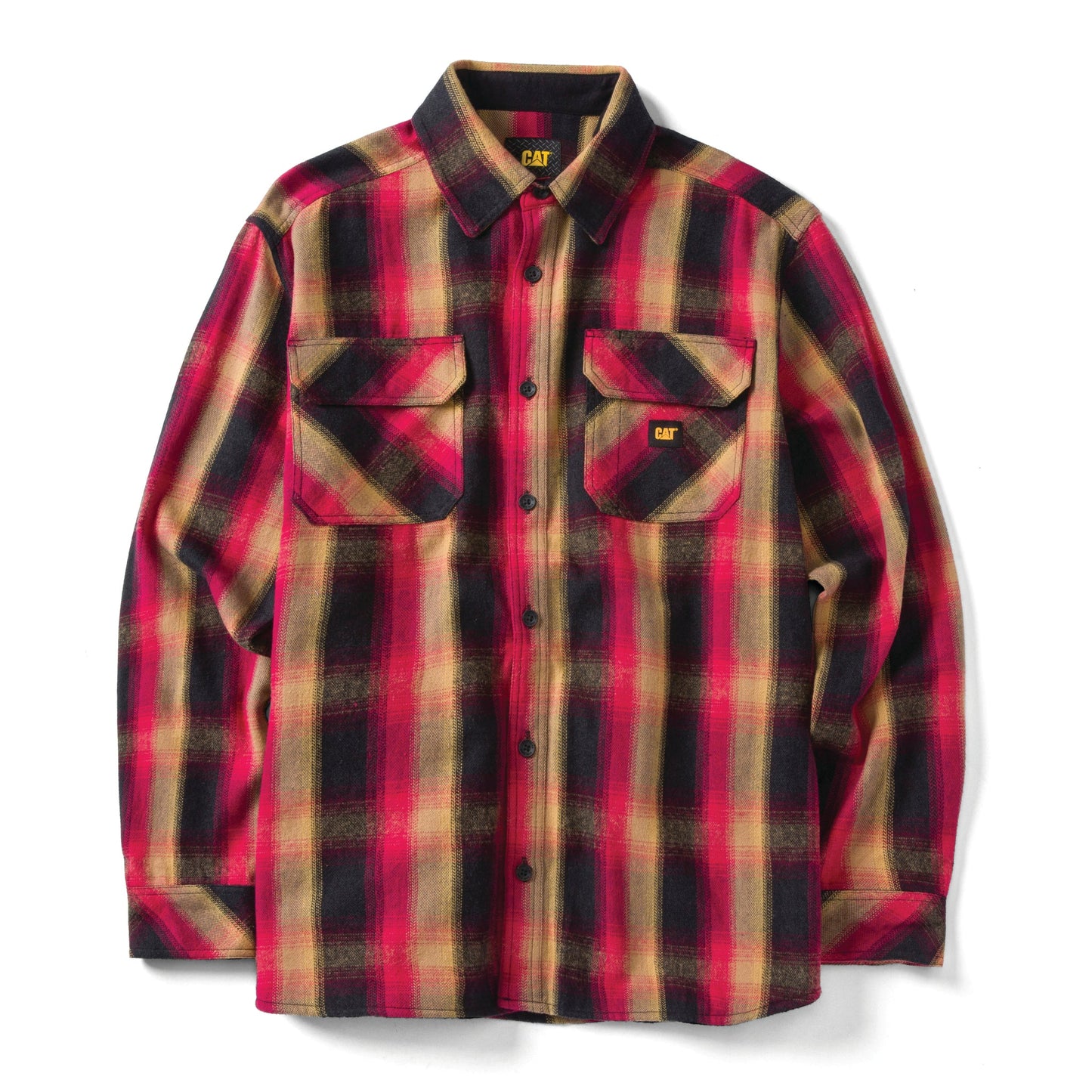 Camisa de peso pesado con cuadros de búfalo