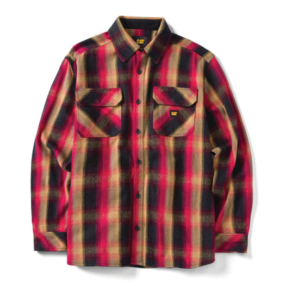 Camisa de peso pesado con cuadros de búfalo