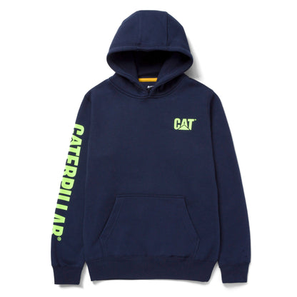 Sudadera con capucha y bandera de marca registrada para mujer