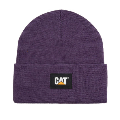 Gorro con puños de etiqueta