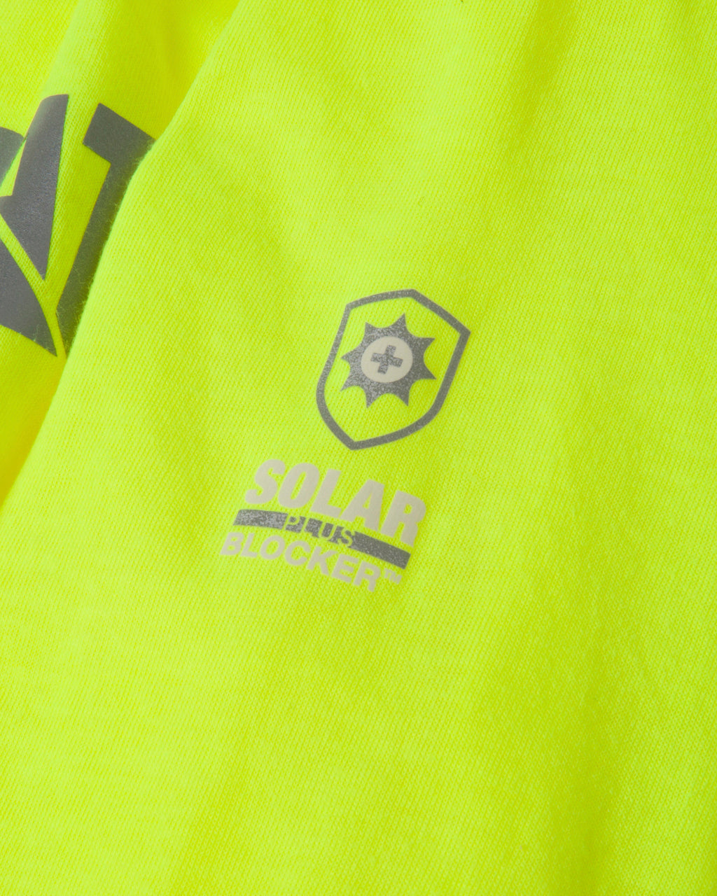 Camiseta de manga larga con capucha y protección solar de alta visibilidad para mujer