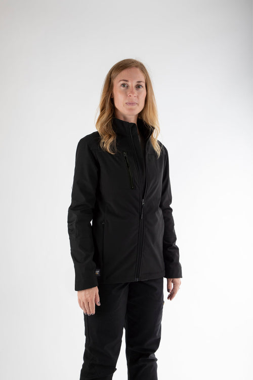 Chaqueta softshell reforzada con forro polar Grid para mujer