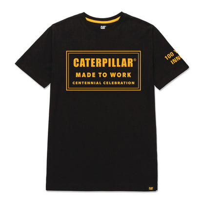 Camiseta del centenario "Hecha para trabajar"