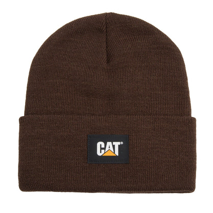 Gorro con puños de etiqueta