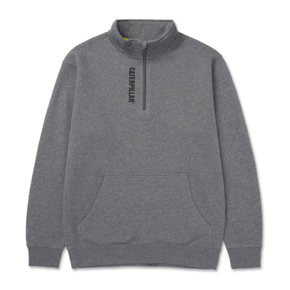 Sudadera de peso medio con cremallera de un cuarto